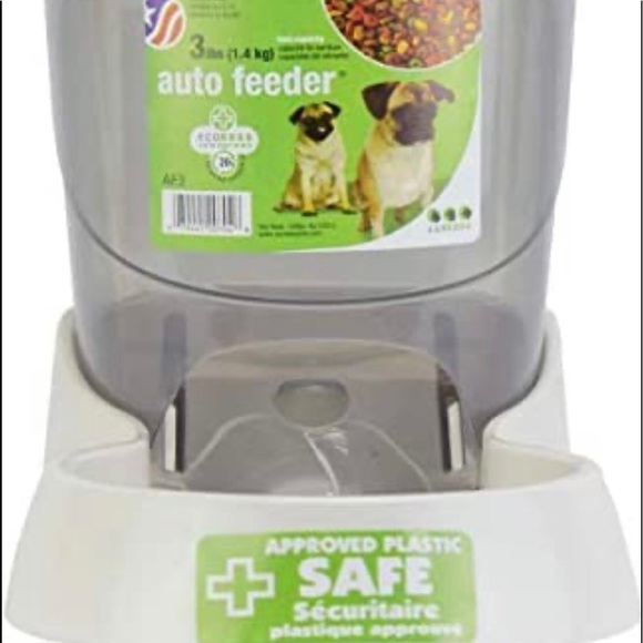 3 lbs gravity pet food feeder NEW - Picture 2 of 7